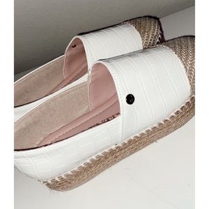 White Espadrilles